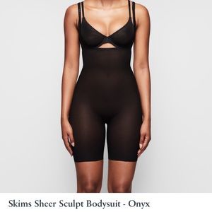 NTWS SKIMS SHEER SCULPT BODYSUIT